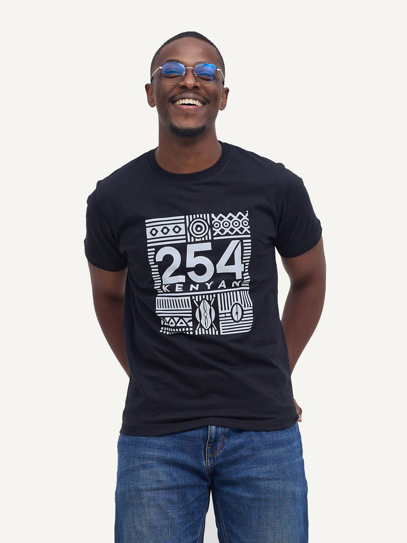 Kali Graphic Ts: Black with 254