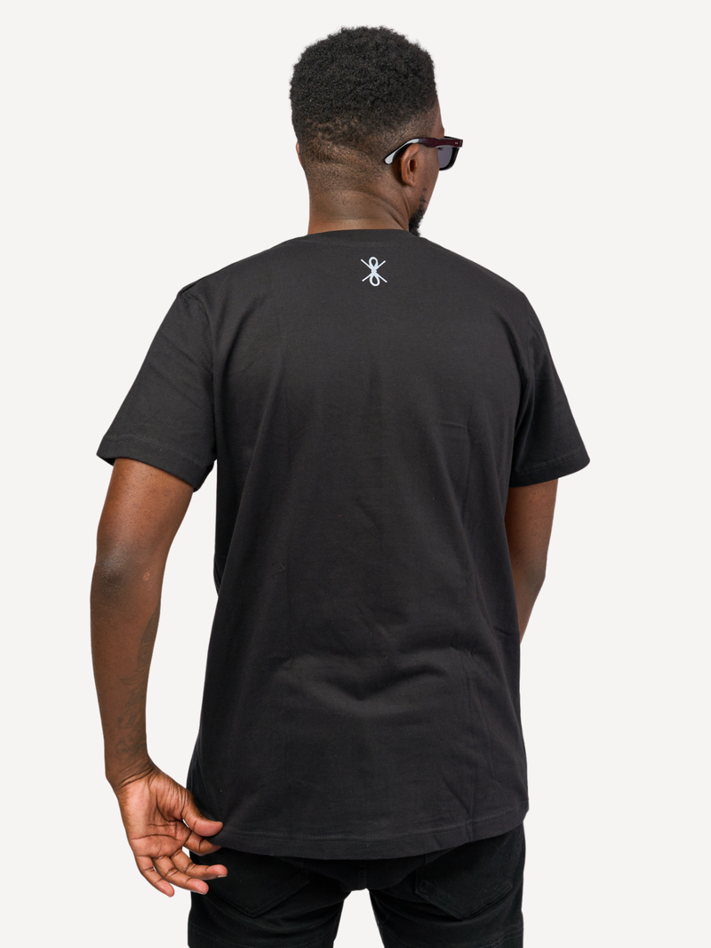 Kali Graphic Ts: Black with Twiga