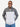 Kali Move Men's Full-Sleeve Softshells: Grey & White with Grey Wave Print