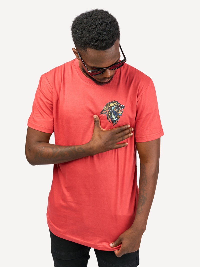 Kali Graphic Ts: Rust with Minimal Simba