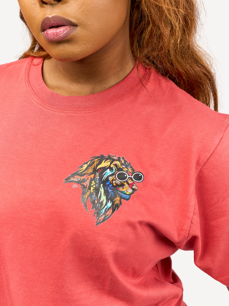 Kali Graphic Ts: Rust with Minimal Simba