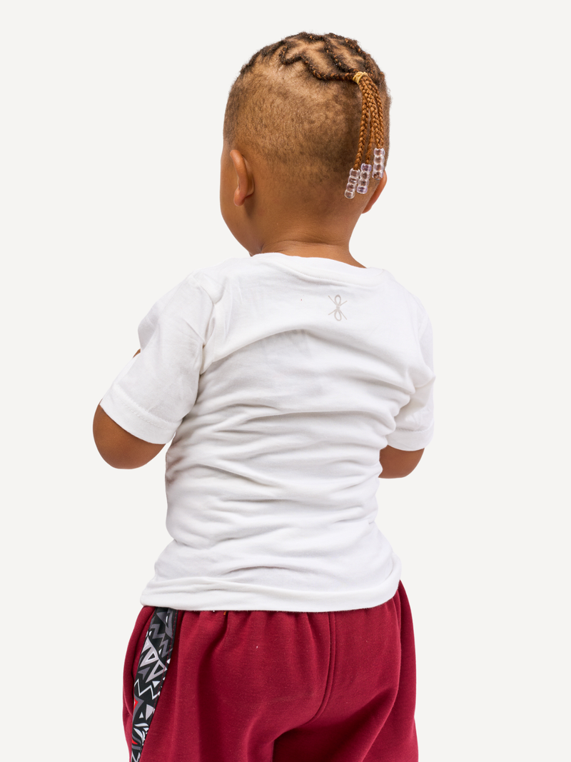 Kali Kids Ts: White with Chui