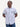 Linen Shirts: White with Teal & Blue KK