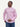Linen Long-Sleeve Shirts: Baby Pink with Pink Geo Print