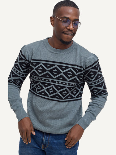 Kali Mens KnitWear: Grey