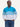 Kali Mens KnitWear: Half-Zip - Teal & White