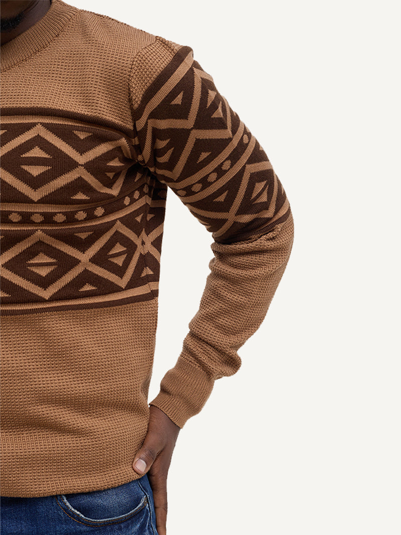 Kali Mens KnitWear: Brown