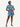 Kali Ladies: Shirt Dress - Blue Wave
