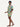 Ladies: Co-Ord Top - Tropical Green Wave