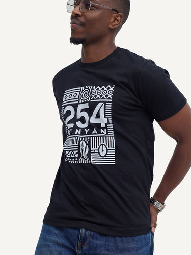 Kali Graphic Ts: Black with 254