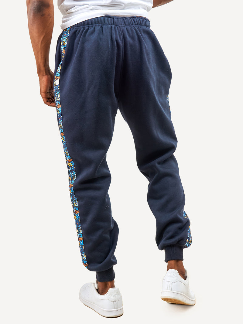Kali Sweats: Pants - Navy with Blue KK