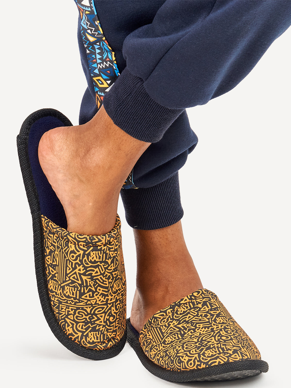 Gold KK Print - Bedroom Slippers