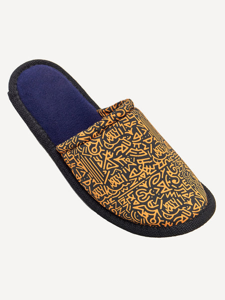 Gold KK Print - Bedroom Slippers
