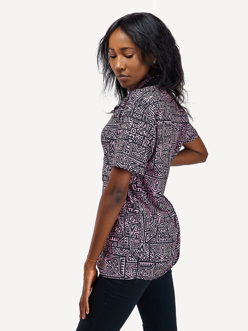 KaliShirts: Pink KK Print