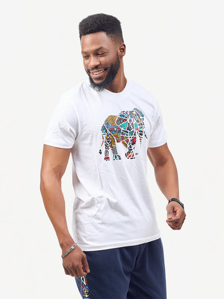 Kali Graphic Ts: White with Tembo