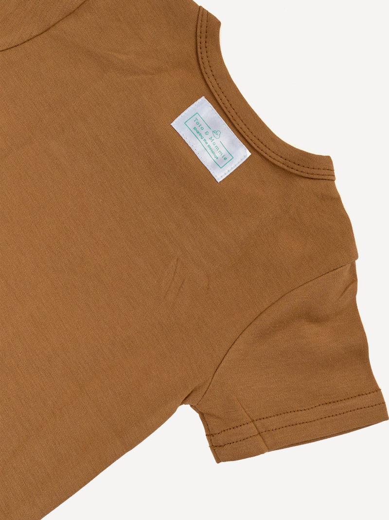 Kali Totos: Bodysuit - Peanut with Mini Simba