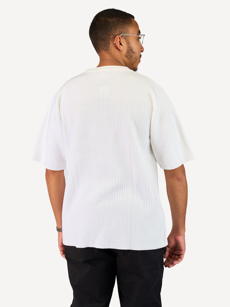 Kali KnitWear Set: T-shirt - White