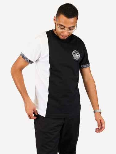 Kali Block Ts: Black & White with Nairobi II & B&W Tattoo Print (Sleeves)