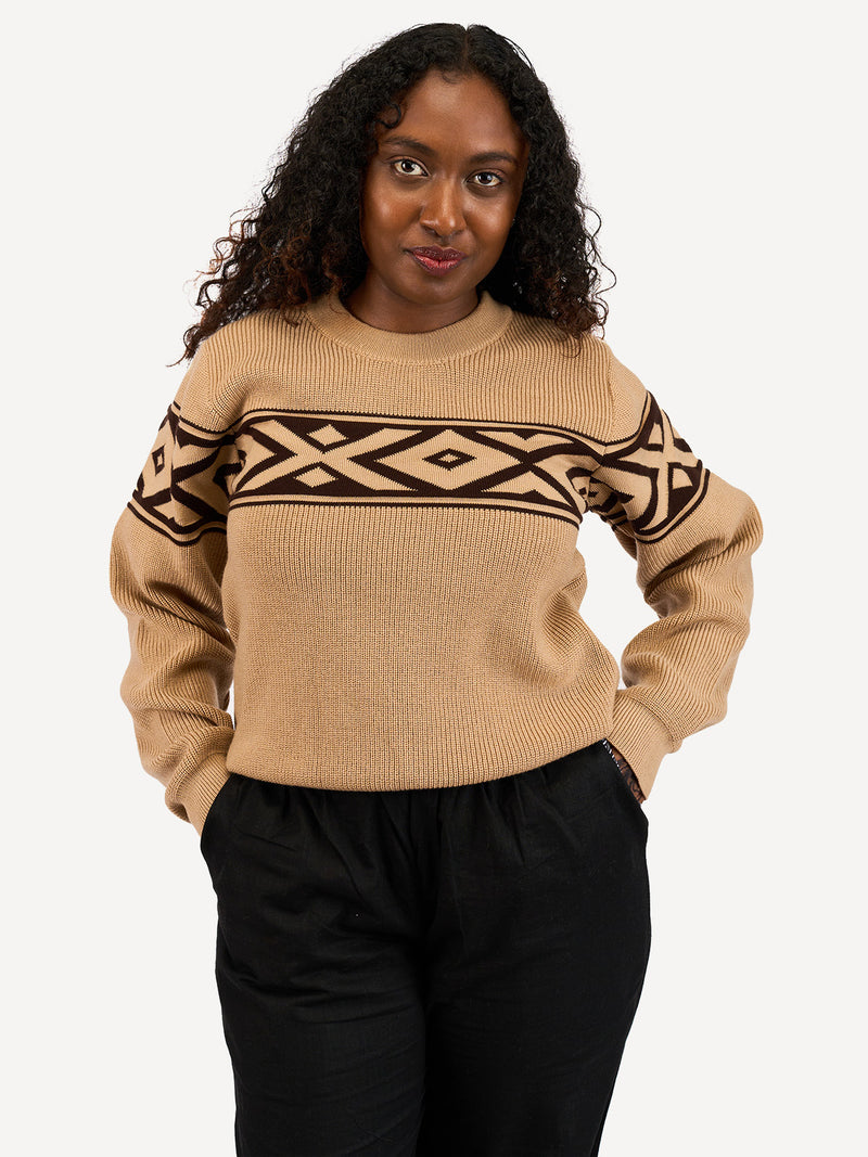 Kali Ladies KnitWear: Beige