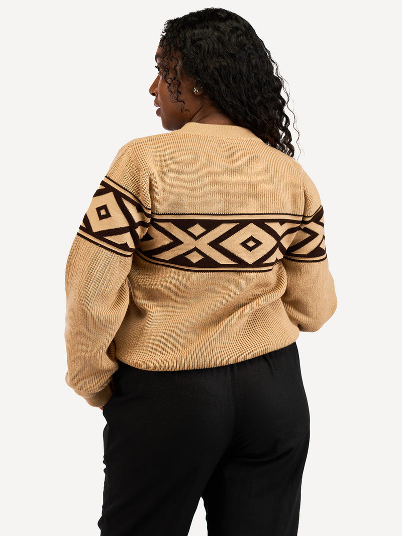 Kali Ladies KnitWear: Beige
