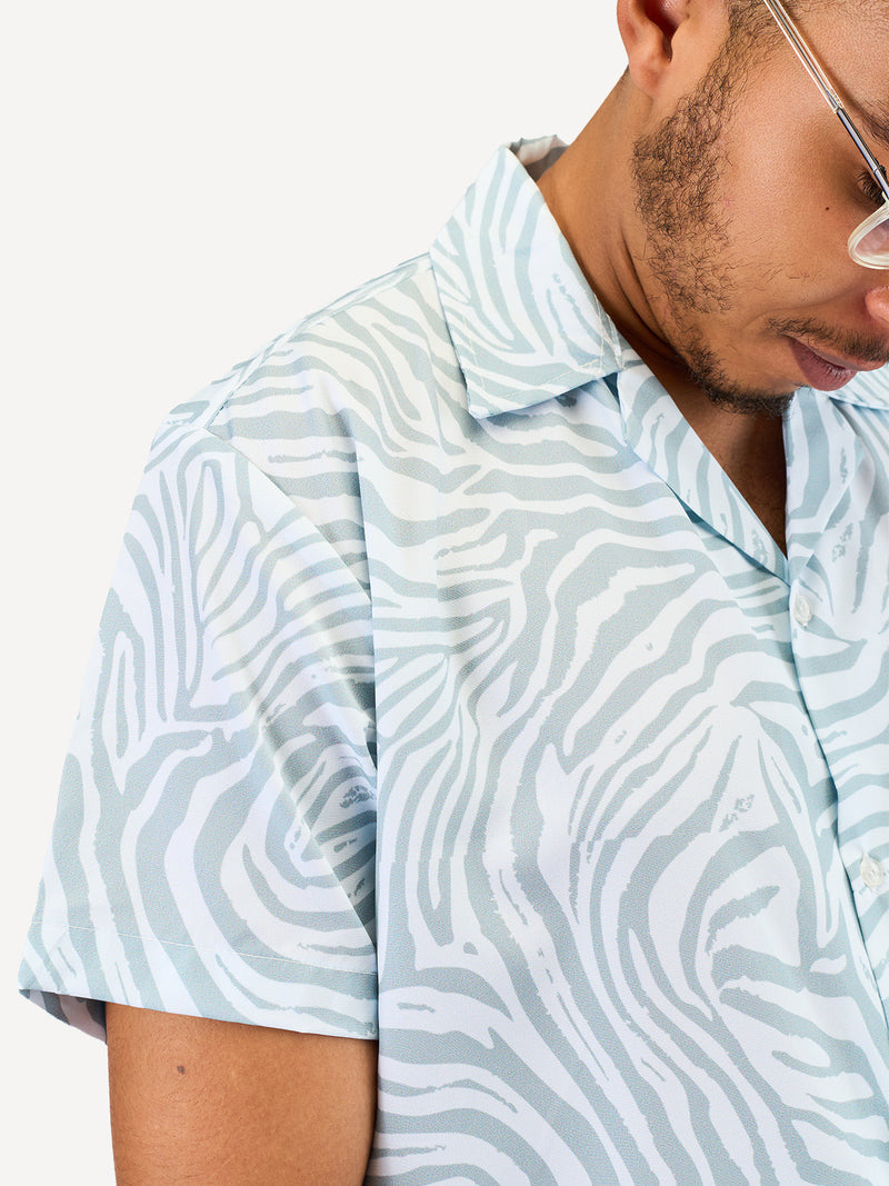 KaliShirts: Serene Zebra Print