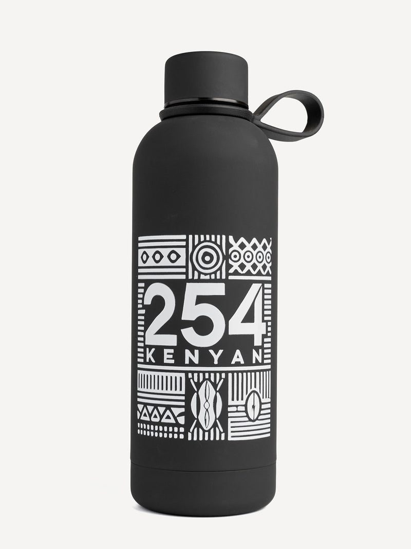 Kali Water Bottles: Black with 254