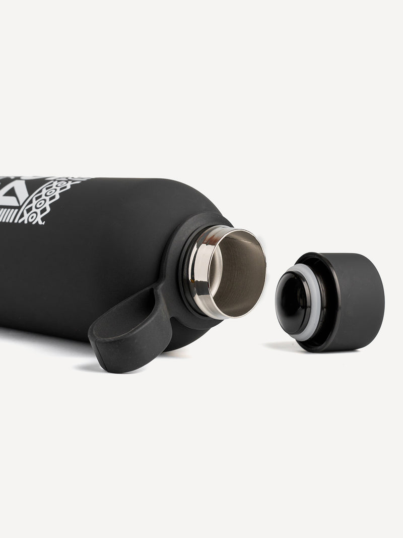 Kali Water Bottles: Black with 254