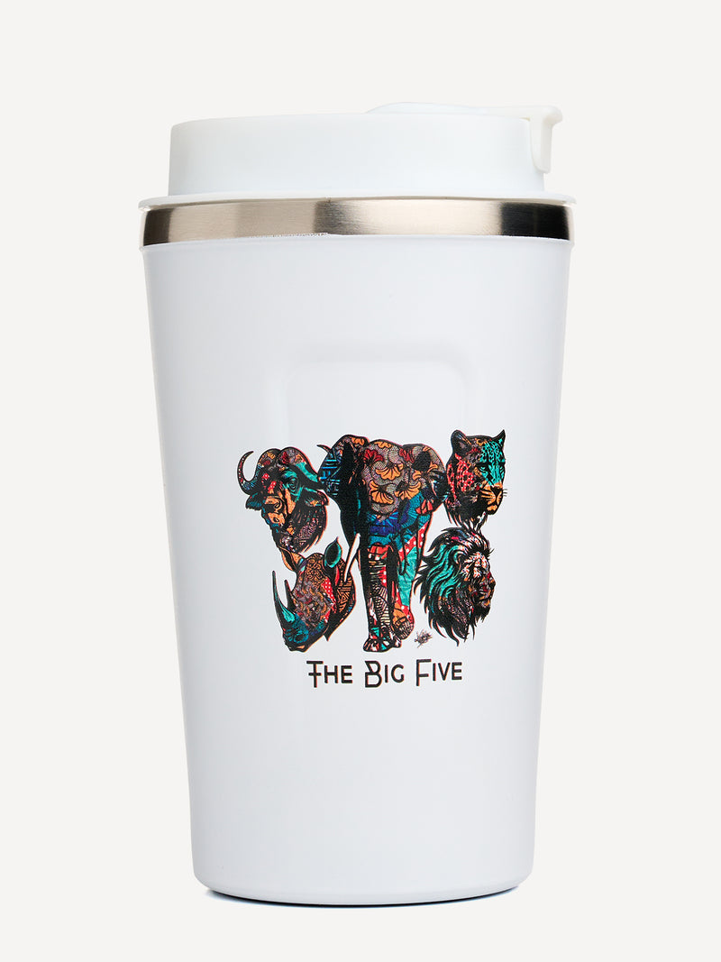 Kali LED Tumblers: White with Big Five