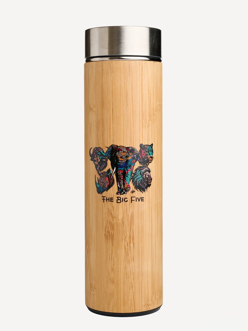 Kali Wooden Water Bottles: Big Five
