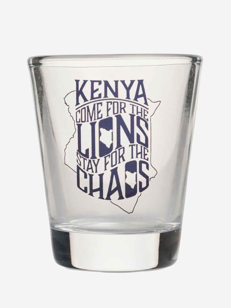 Kali Shot Glasses: Kenya Chaos