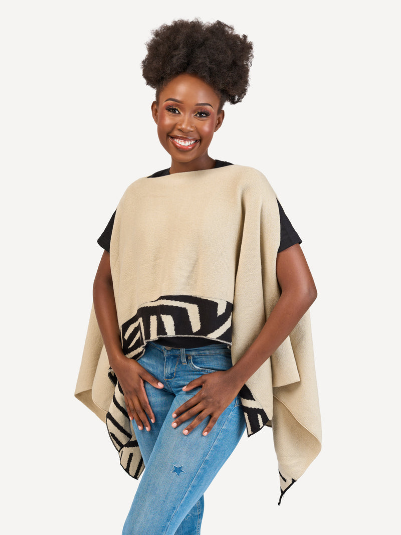 Kali Ponchos - White