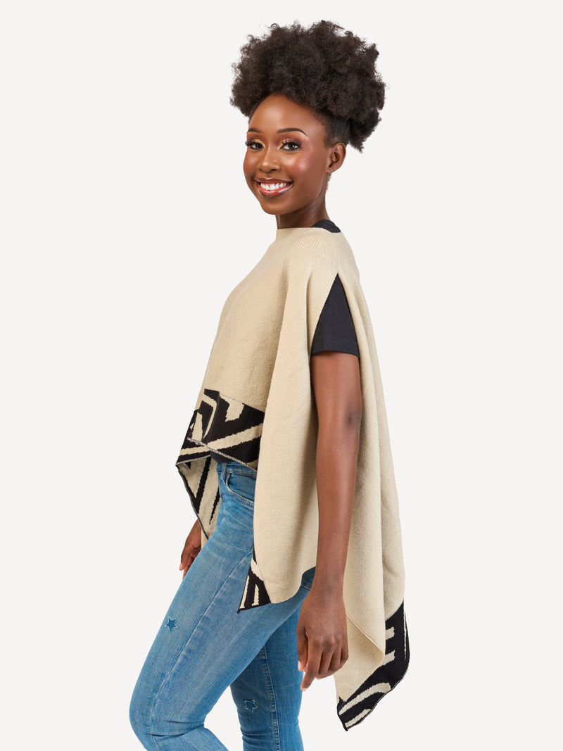 Kali Ponchos - White