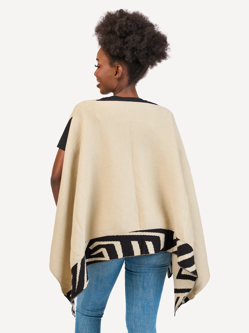 Kali Ponchos - White