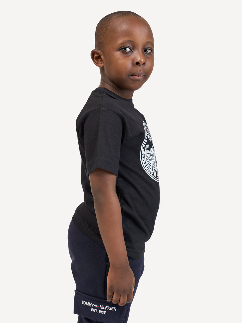 Kali Kids Ts: Black with Nairobi III