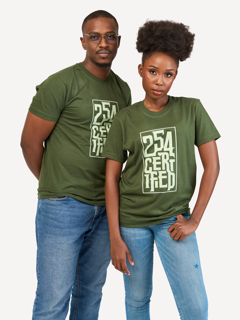 Kali Graphic Ts: Pine Green with 254 Cert.