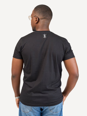 Kali Graphic Ts: Black with Moran
