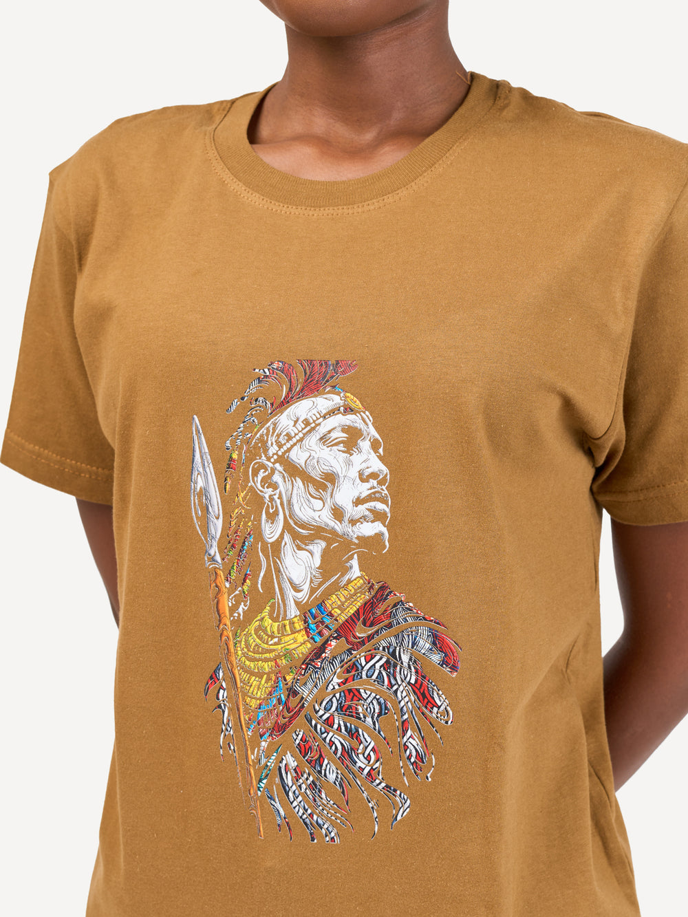 Kali Graphic Ts: Vintage Umber with Moran