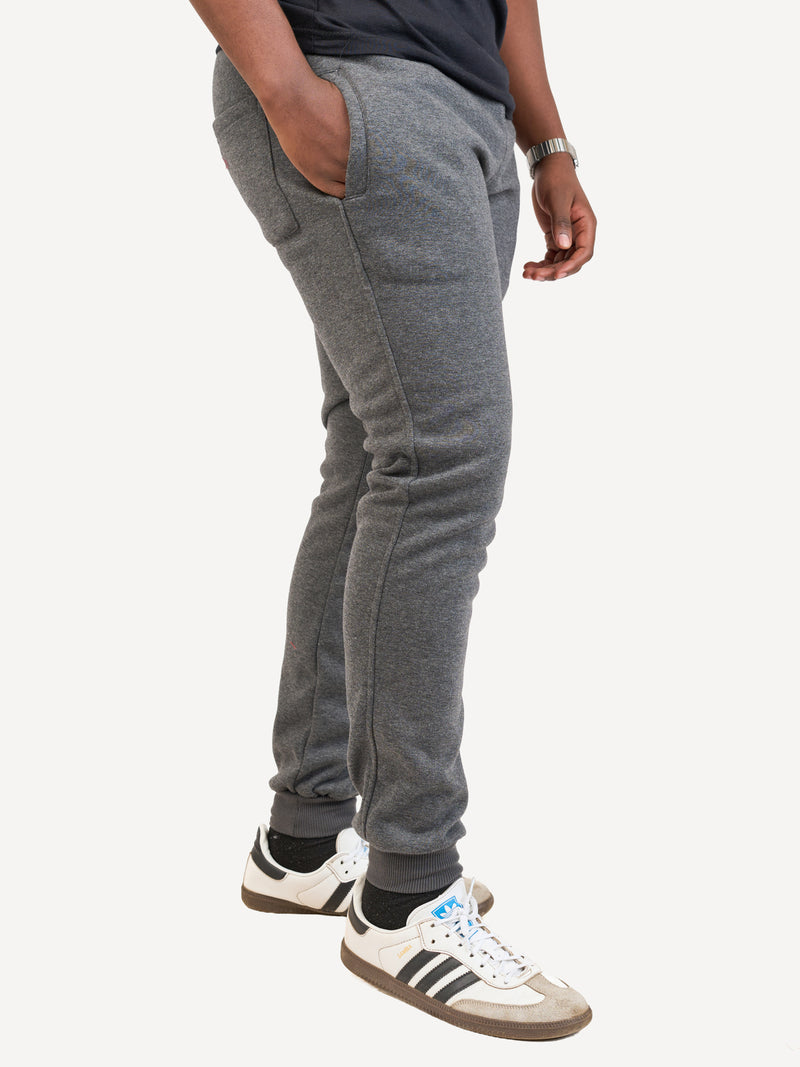 Kali Sweats: Pants - Dark Grey with Kenya Stamp