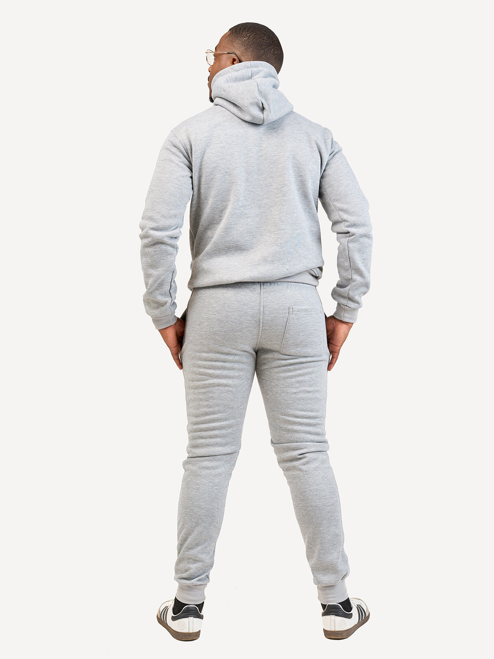 Kali Sweats: Pants - Ash Grey with Vertical Big Five
