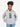 Kali Graphic Hoodies: Ash Grey with Vertical Big Five