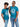 Kali Graphic Ts: Petrol Blue with Nairobi II