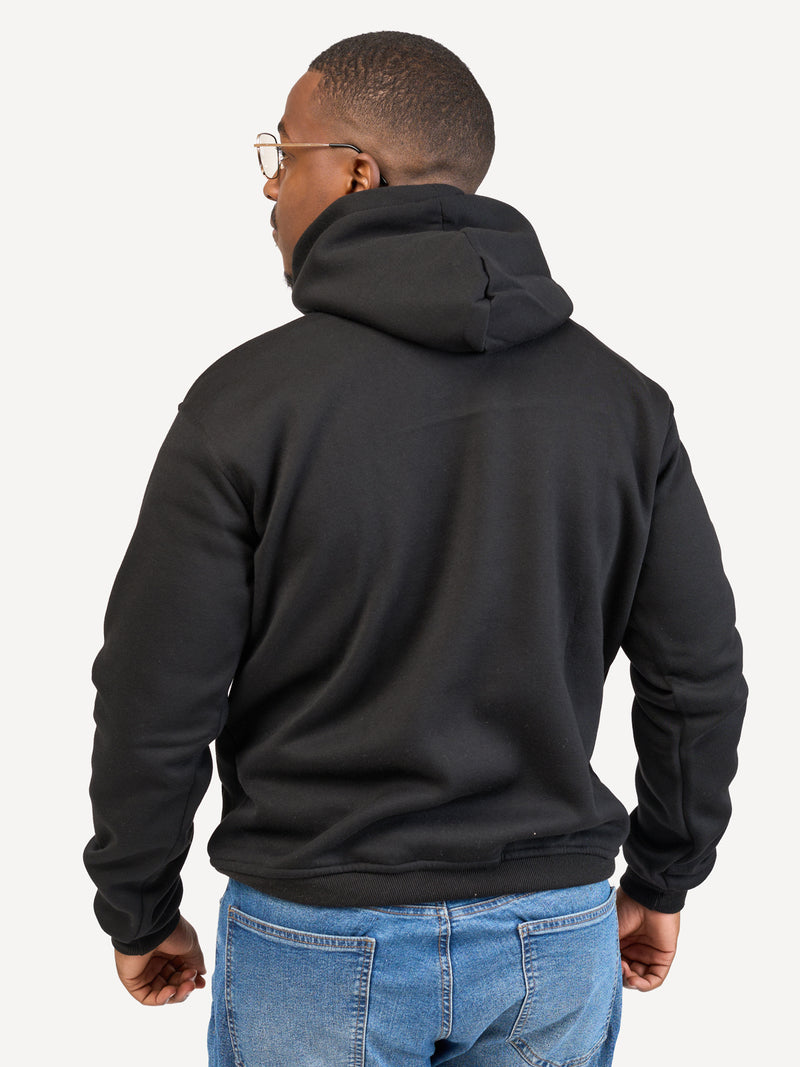 Kali Graphic Hoodies: Black with Hakuna Matata Simba