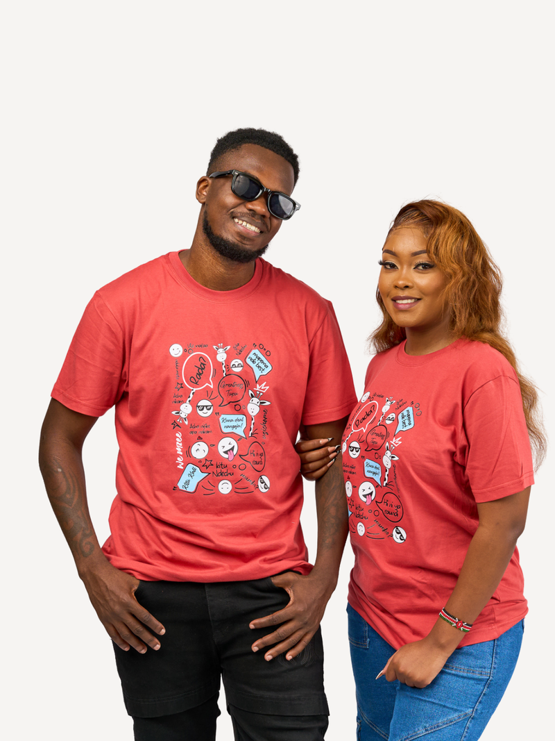 Kali Graphic Ts: Rust with Wordings