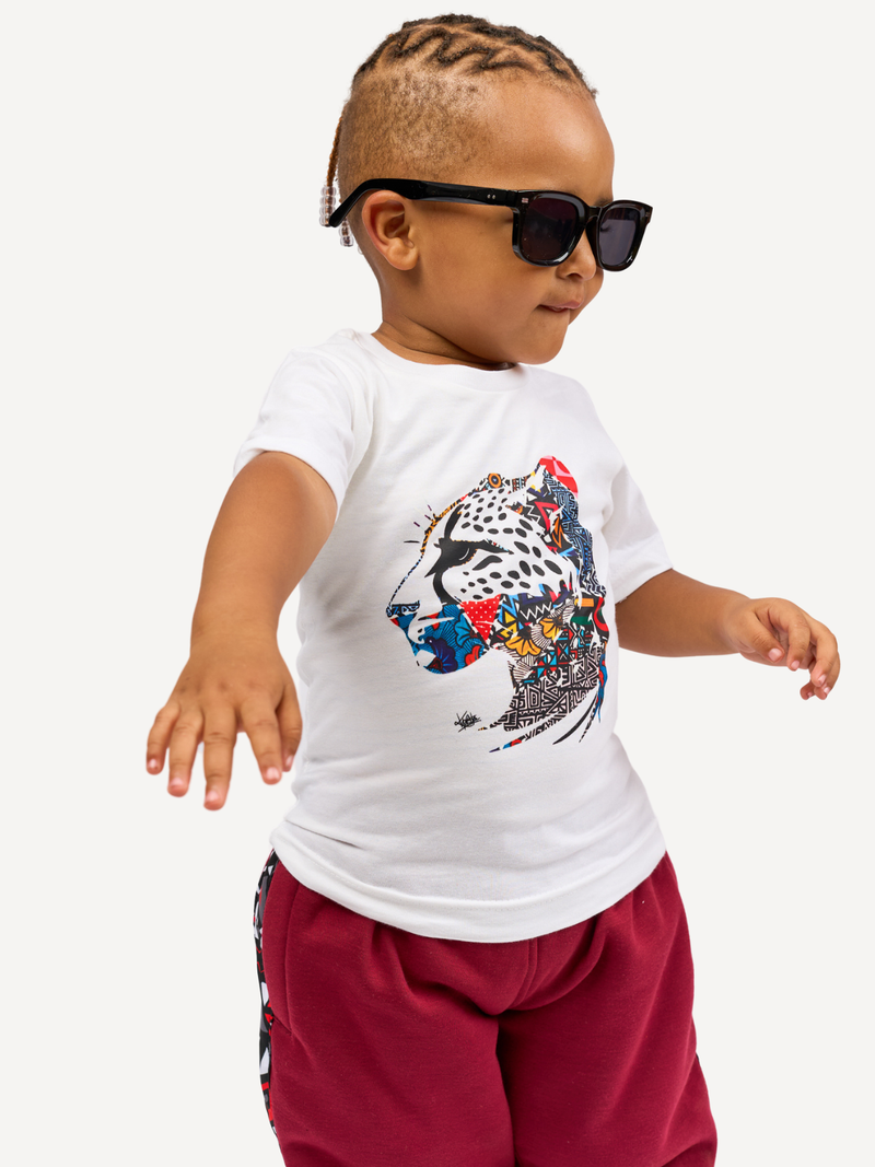 Kali Kids Ts: White with Chui