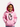 Kali Kids Graphic Hoodies: Baby Pink with Twiga