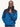 Kali Block Hoodies: Black & Petrol Blue with Blue & Black KK