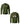 Kali Graphic Sweats: Top - Jungle Green with The Explorer Division