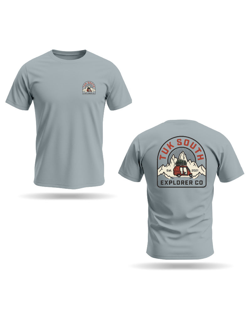 Kali Graphic Ts: Arona Grey with The Explorer Edition