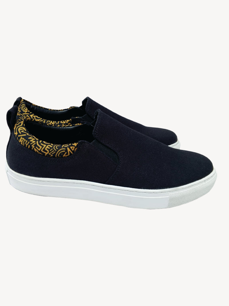 Canvas: Black with Gold KK