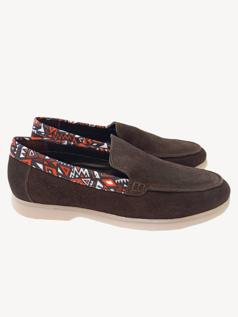Loafers: Dark Brown with Brown KK